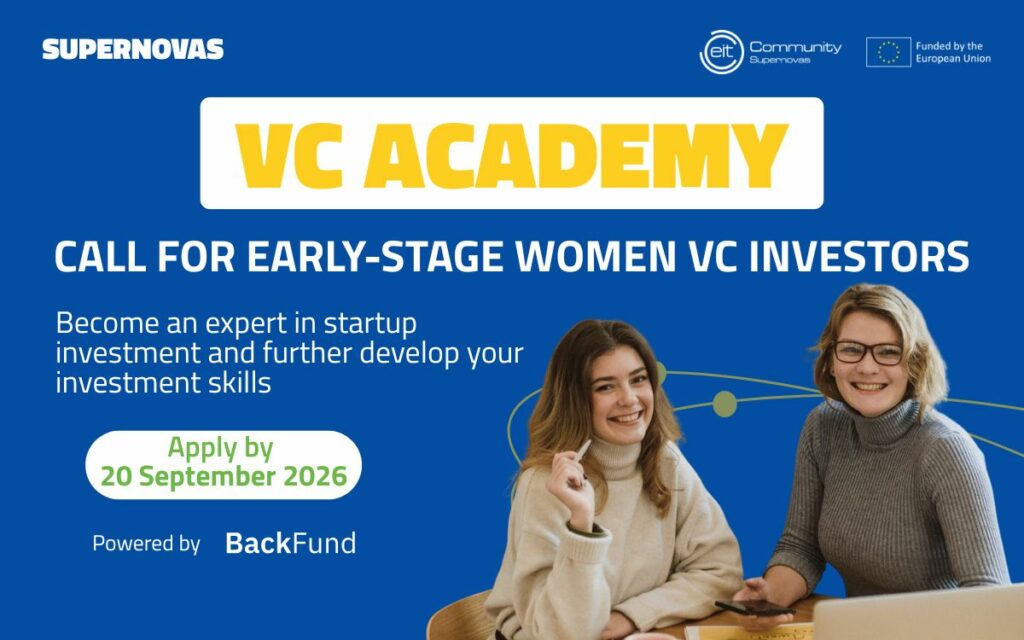A banner showcasing two women looking into the camera